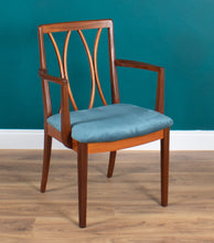 Load image into Gallery viewer, Retro Teak GPlan 1960s Fresco Dining Table &amp; 6 Six Chairs By Victor Wilkins