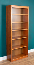 Load image into Gallery viewer, Retro Teak 1960s Danish Tall Bookcase Mid Century