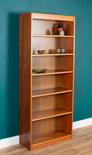 Load image into Gallery viewer, Retro Teak 1960s Danish Tall Bookcase Mid Century