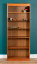 Load image into Gallery viewer, Retro Teak 1960s Danish Tall Bookcase Mid Century