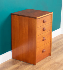 Retro 1960s Bedside Table in Teak by John & Silvia Reid  Stag