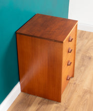 Load image into Gallery viewer, Retro 1960s Bedside Table in Teak by John &amp; Silvia Reid  Stag