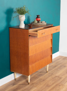 Retro Teak 1960s Avalon Yatton Chest Of Drawers