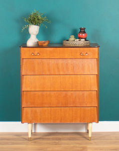 Retro Teak 1960s Avalon Yatton Chest Of Drawers