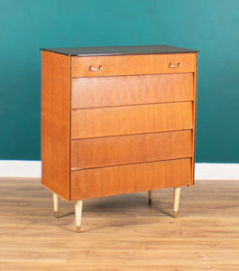 Retro Teak 1960s Avalon Yatton Chest Of Drawers