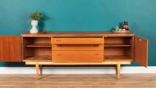 Load image into Gallery viewer, Retro Teak 1960s Nathan Mid Century Sideboard