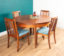 Load image into Gallery viewer, Retro Teak GPlan 1960s Fresco Dining Table &amp; 4 Four Chairs By Victor Wilkins