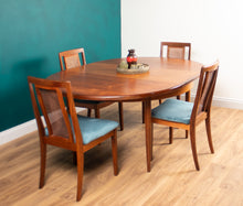 Load image into Gallery viewer, Retro Teak GPlan 1960s Fresco Dining Table &amp; 4 Four Chairs By Victor Wilkins