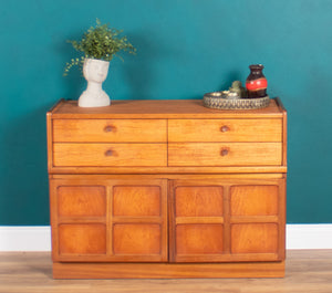 Retro Teak 1960s Nathan Squares Sideboard