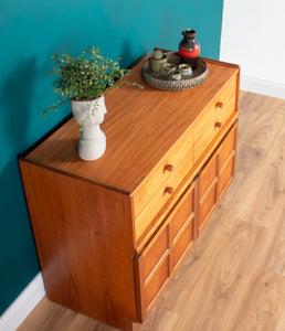 Retro Teak 1960s Nathan Squares Sideboard