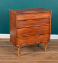 Load image into Gallery viewer, Retro 1960s Austinsuite Teak &amp; Rosewood Chest Of Drawers