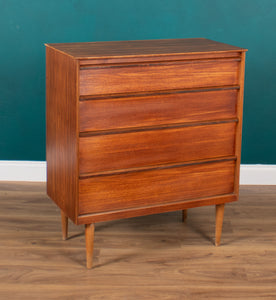 Retro 1960s Austinsuite Teak & Rosewood Chest Of Drawers