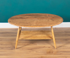 Retro Vintage Solid Elm Ercol Model 454 Supper Table, Coffee Table