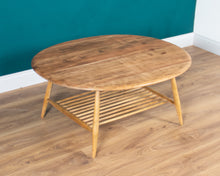 Load image into Gallery viewer, Retro Vintage Solid Elm Ercol Model 454 Supper Table, Coffee Table