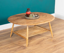 Load image into Gallery viewer, Retro Vintage Solid Elm Ercol Model 454 Supper Table, Coffee Table