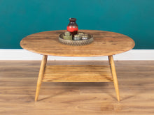 Load image into Gallery viewer, Retro Vintage Solid Elm Ercol Model 454 Supper Table, Coffee Table