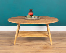 Load image into Gallery viewer, Retro Vintage Solid Elm Ercol Model 454 Supper Table, Coffee Table