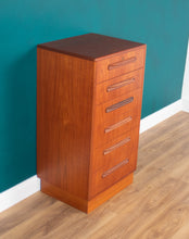 Load image into Gallery viewer, Retro Teak 1960s Tall G Plan Fresco Chest Of Drawers By Victor Wilkins