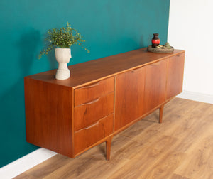 Retro Teak 1960s Mcintosh of Kirkcaldy Dunvegan Long Sideboard By Tom Robertson