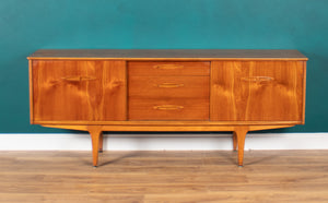 Long 1960s Teak Jentiuqe Mid Century Sideboard