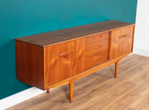 Long 1960s Teak Jentiuqe Mid Century Sideboard