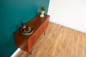 Retro Teak 1960s Sideboard On Hairpin Legs