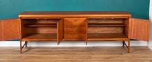 Load image into Gallery viewer, Retro Teak 1960s Nathan Squares Long Mid Century Sideboard