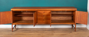 Retro Teak 1960s Nathan Squares Long Mid Century Sideboard