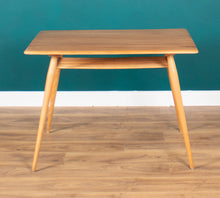 Load image into Gallery viewer, Retro Ercol Elm Blonde Model 395 Breakfast Table &amp; Four Ercol Kitchen Chairs