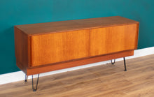 Load image into Gallery viewer, Retro Teak 1960s G Plan Form Five 5 Sideboard On Hairpin Legs