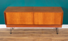 Load image into Gallery viewer, Retro Teak 1960s G Plan Form Five 5 Sideboard On Hairpin Legs