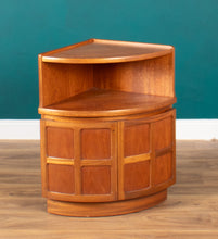 Load image into Gallery viewer, Retro Teak 1960s Nathan Corner Cabinet, Lamp Table, Bar