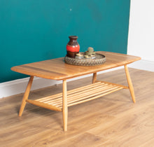 Load image into Gallery viewer, Ercol Light 459 Windsor Coffee Table with Magazine Rack