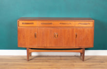 Load image into Gallery viewer, Retro Teak 1960s G Plan Fresco Short Sideboard By Victor Wilkins