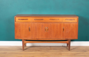 Retro Teak 1960s G Plan Fresco Short Sideboard By Victor Wilkins