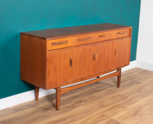 Load image into Gallery viewer, Retro Teak 1960s G Plan Fresco Short Sideboard By Victor Wilkins