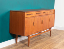 Load image into Gallery viewer, Retro Teak 1960s G Plan Fresco Short Sideboard By Victor Wilkins