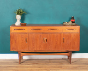 Retro Teak 1960s G Plan Fresco Short Sideboard By Victor Wilkins