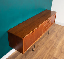 Load image into Gallery viewer, Retro Teak 1960s Long Jentique Classic Mid Century Sideboard Hairpin Legs