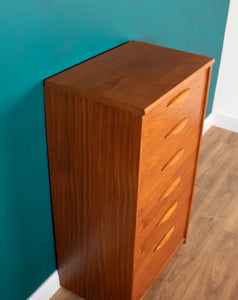 Restored Teak Retro 1960s Austinsuite Mid century Chest Of Drawers