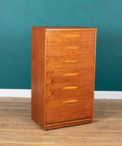 Restored Teak Retro 1960s Austinsuite Mid century Chest Of Drawers