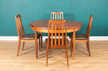 Load image into Gallery viewer, Retro Teak GPlan 1960s Fresco Dining Table &amp; 4 Four Chairs By Victor Wilkins