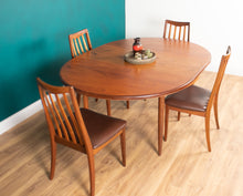 Load image into Gallery viewer, Retro Teak GPlan 1960s Fresco Dining Table &amp; 4 Four Chairs By Victor Wilkins