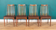 Load image into Gallery viewer, Retro Teak GPlan 1960s Fresco Dining Table &amp; 4 Four Chairs By Victor Wilkins