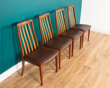 Load image into Gallery viewer, Retro Teak GPlan 1960s Fresco Dining Table &amp; 4 Four Chairs By Victor Wilkins