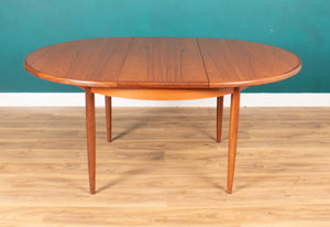 Retro Teak 1960s GPlan Fresco Dining Table & 4 Four Chairs By Victor Wilkins