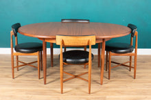 Load image into Gallery viewer, Retro Teak 1960s GPlan Fresco Dining Table &amp; 4 Four Chairs By Victor Wilkins