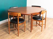 Load image into Gallery viewer, Retro Teak 1960s GPlan Fresco Dining Table &amp; 4 Four Chairs By Victor Wilkins