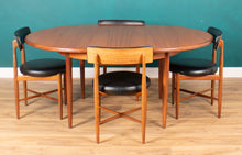 Load image into Gallery viewer, Retro Teak 1960s GPlan Fresco Dining Table &amp; 4 Four Chairs By Victor Wilkins