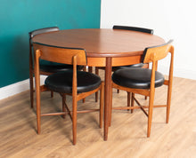 Load image into Gallery viewer, Retro Teak 1960s GPlan Fresco Dining Table &amp; 4 Four Chairs By Victor Wilkins